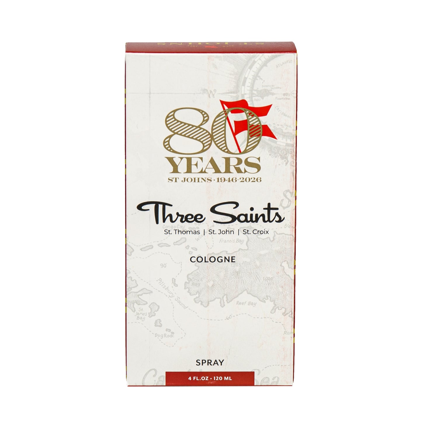 Alternate Image of Three Saints Cologne, cologne bottle