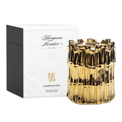 Alternate image of Thompson Ferrier Champagne Rose Gold Bamboo Candle