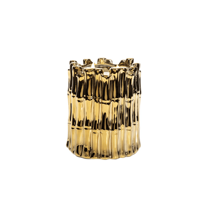 Primary image of Thompson Ferrier Champagne Rose Gold Bamboo Candle