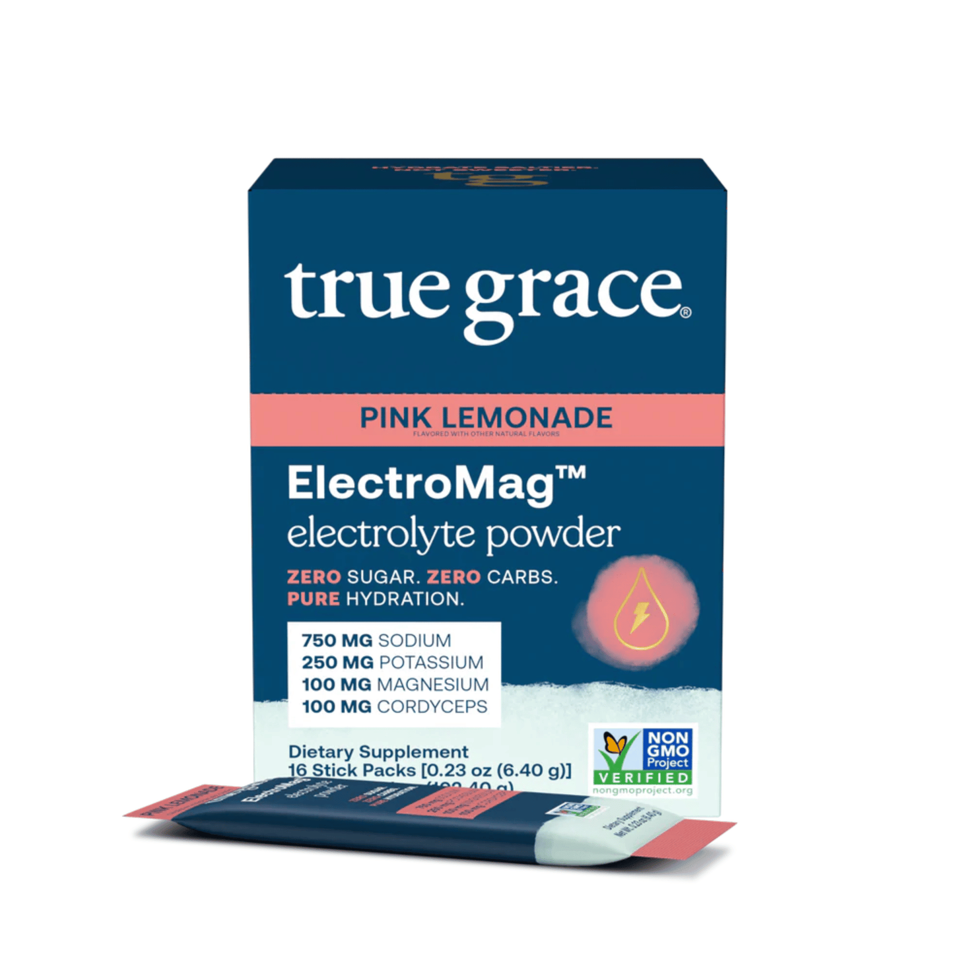 primary image of True Grace Pink Lemonade ElectroMag Packets (16 ct)