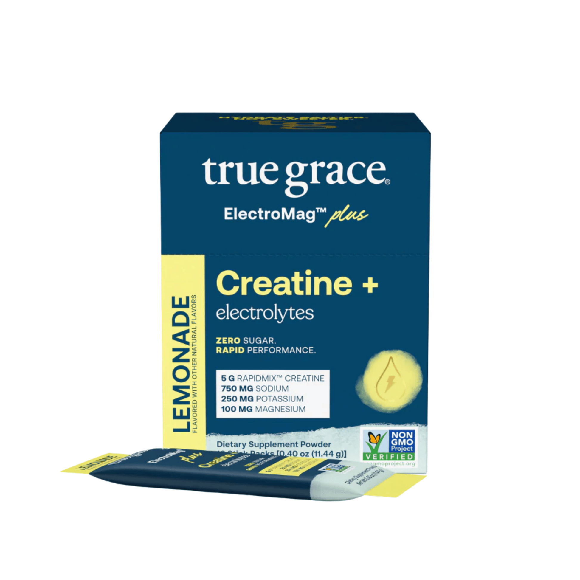 Primary image of True Grace Lemonade ElectroMag + Creatine (16 count)