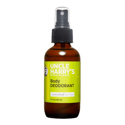 Primary image of Uncle Harry's Natural Products Lavender Tea Tree Body Deodorant (4 fl oz)