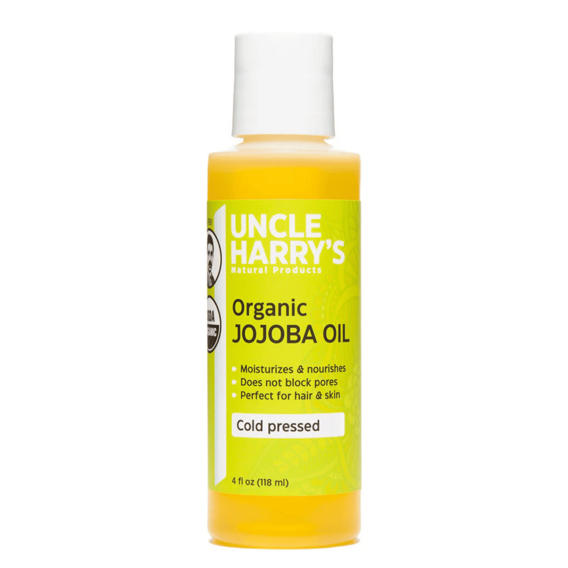 Primary image of Uncle Harry's Natural Products Organic Jojoba Oil (4 fl oz)