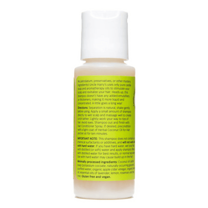 Uncle Harry's Natural Products Lavender Shampoo (2 fl oz) #10089642
