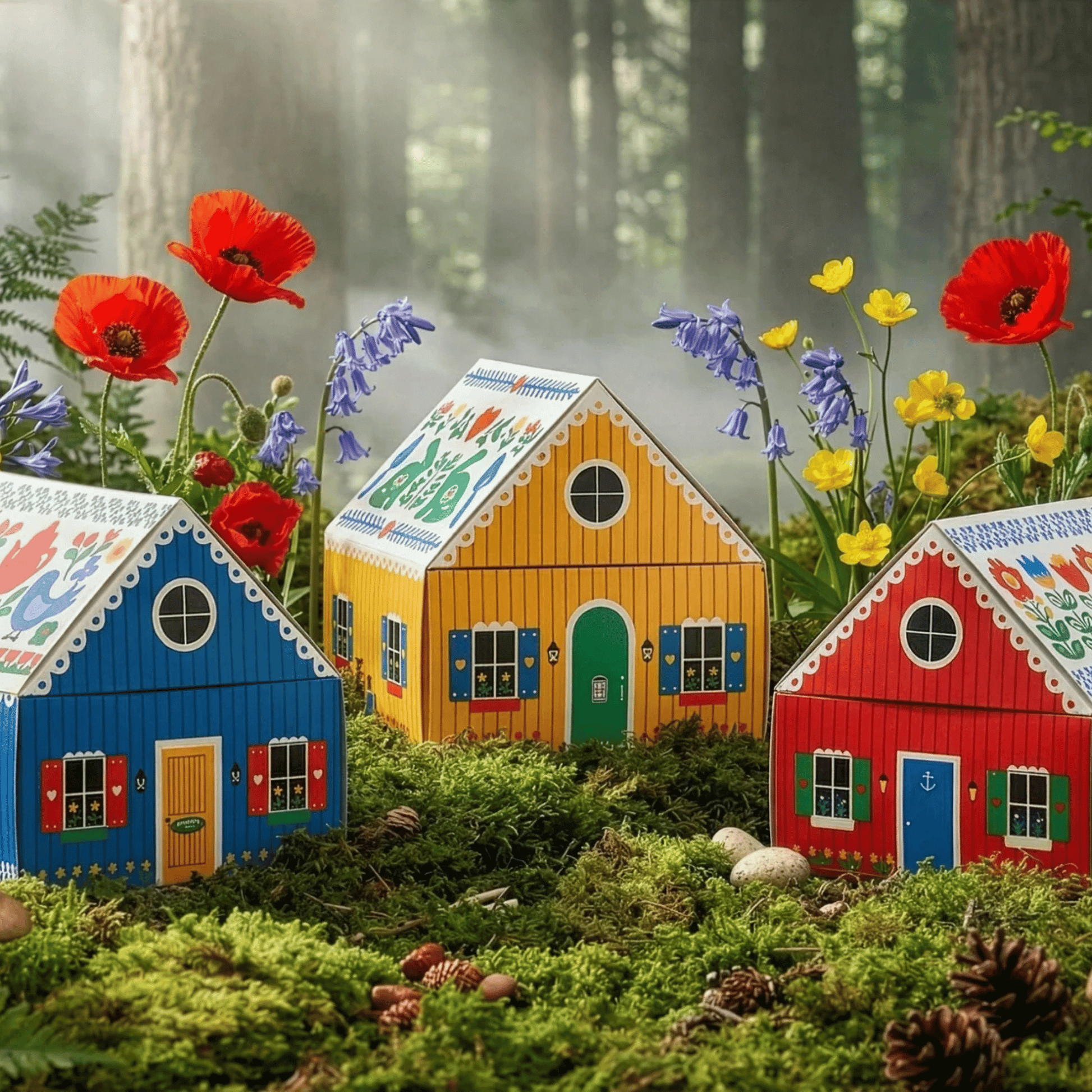 Alternate image of Kala Swedish Dream Yellow Tiny Living Matchbox Cottage 