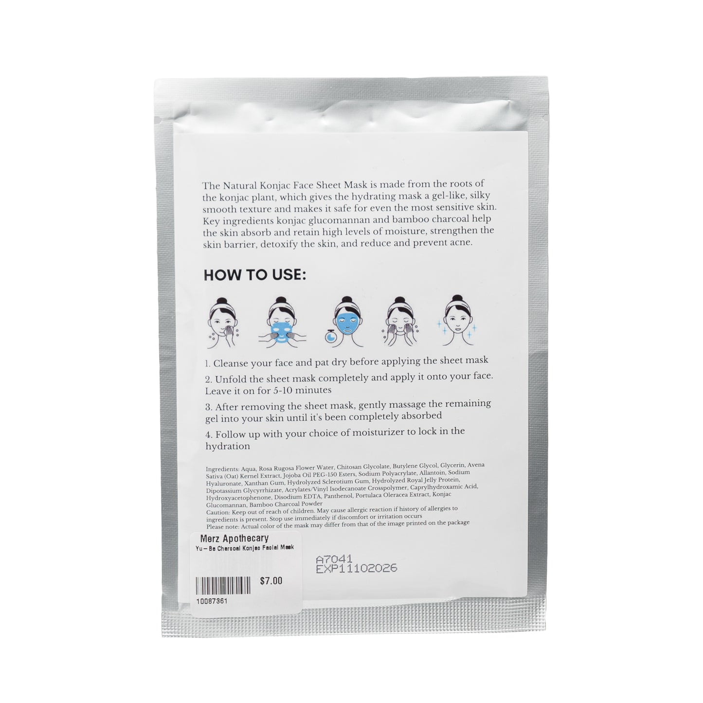 Alternate Image of Charcoal Konjac Facial Mask