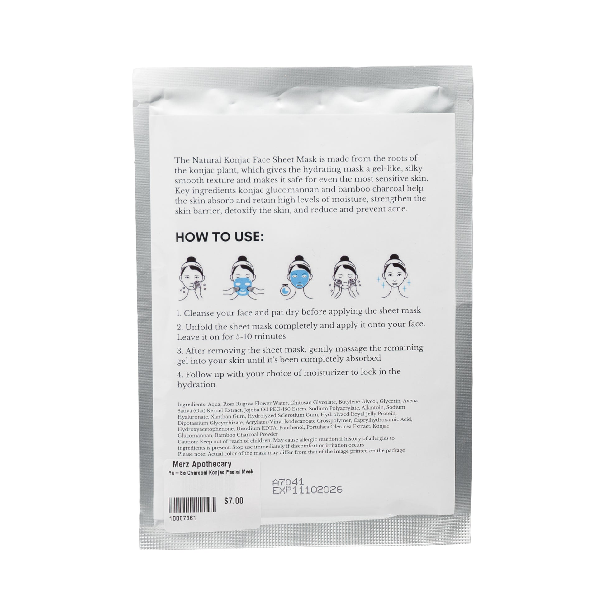 Alternate Image of Charcoal Konjac Facial Mask
