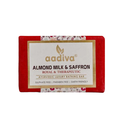 Primary Image of Aadiva Almond Milk and Saffron Soap