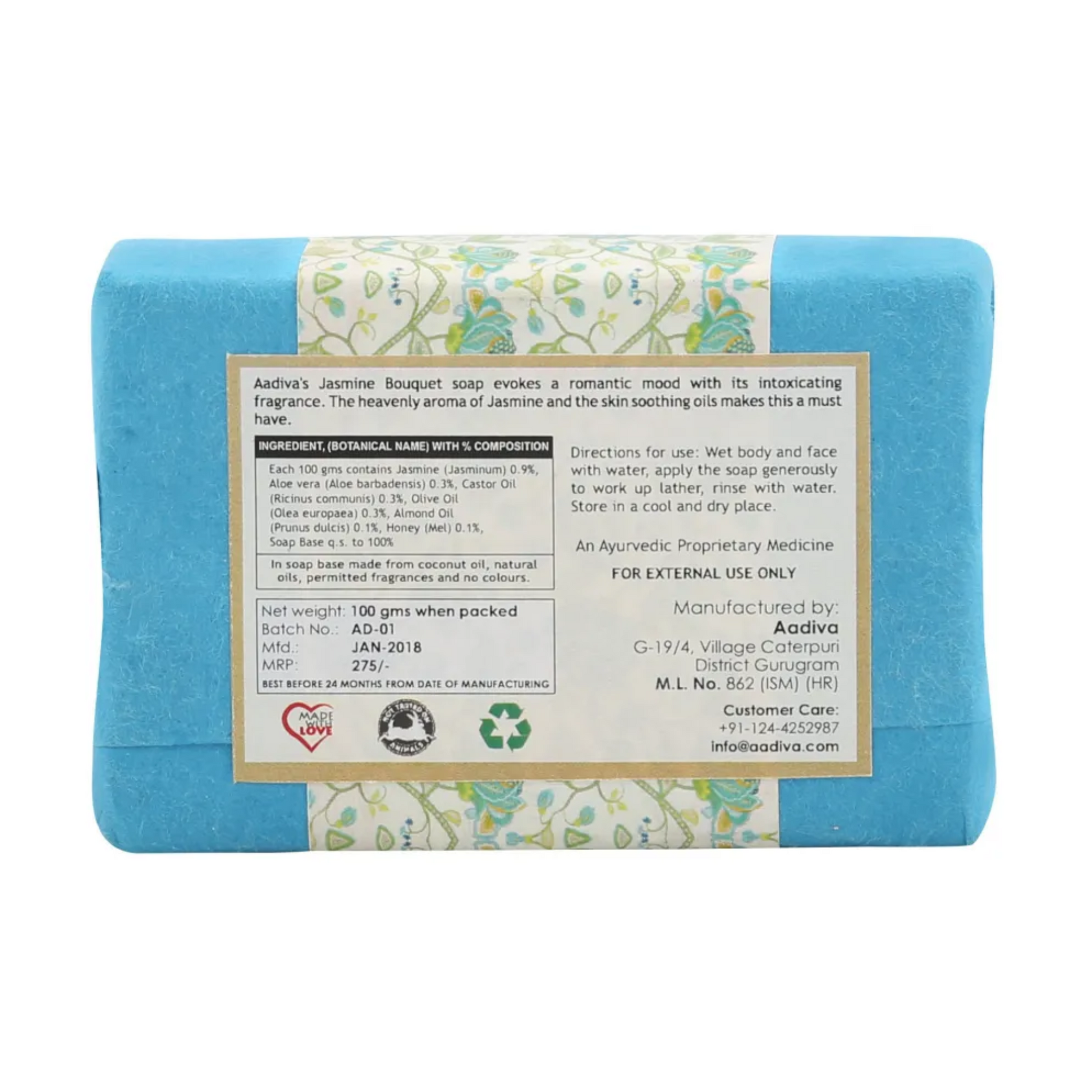 Alternate Image of Aadiva Jasmine Bouquet Soap