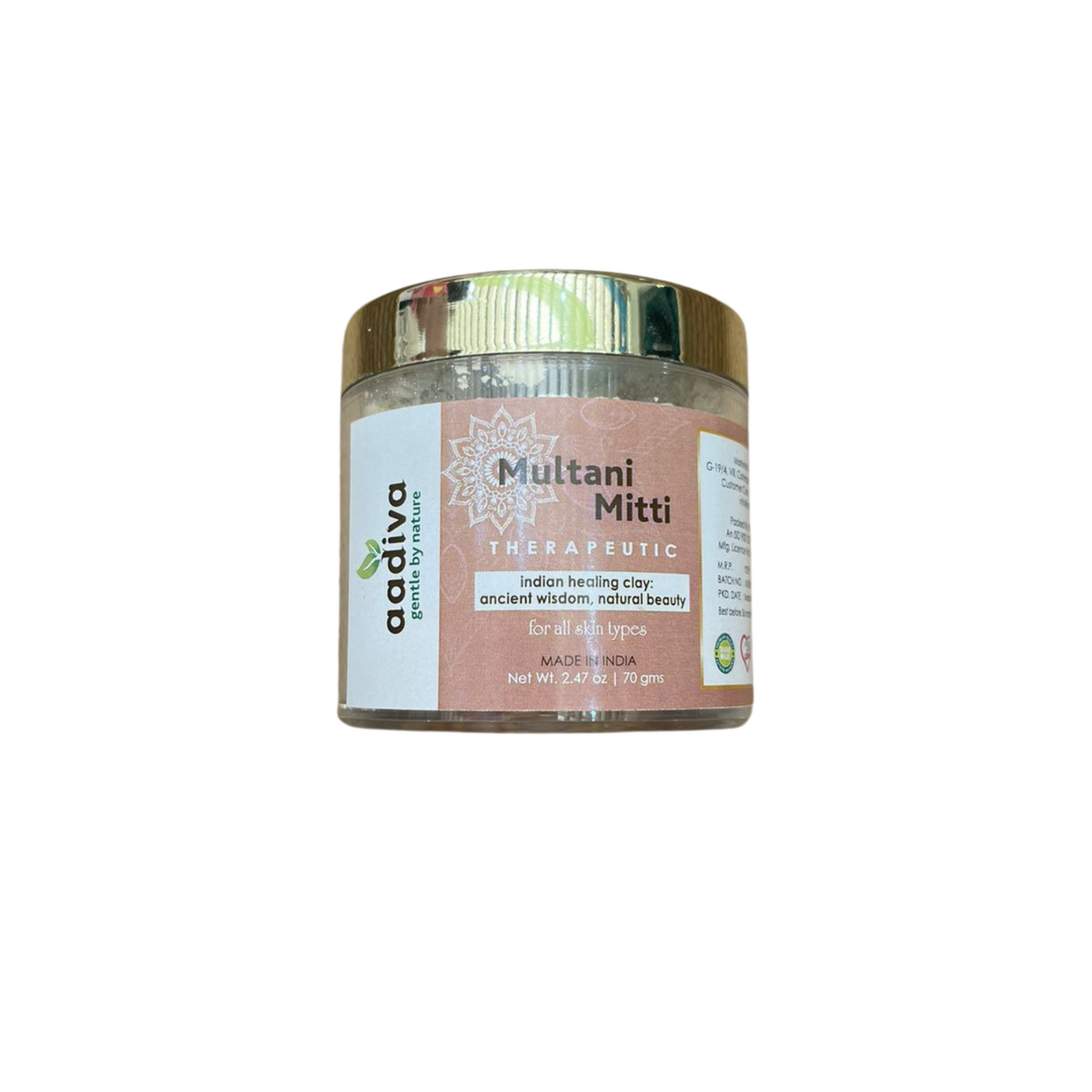 Primary Image of Aadiva Multani Mitti Cleanser 