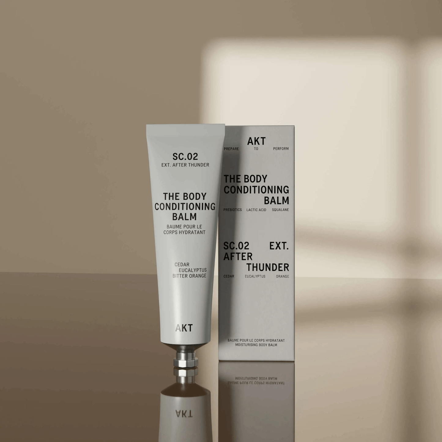 Alternate Image of Sc.02 After Thunder Body Conditioning Balm, gray metal lotion tube