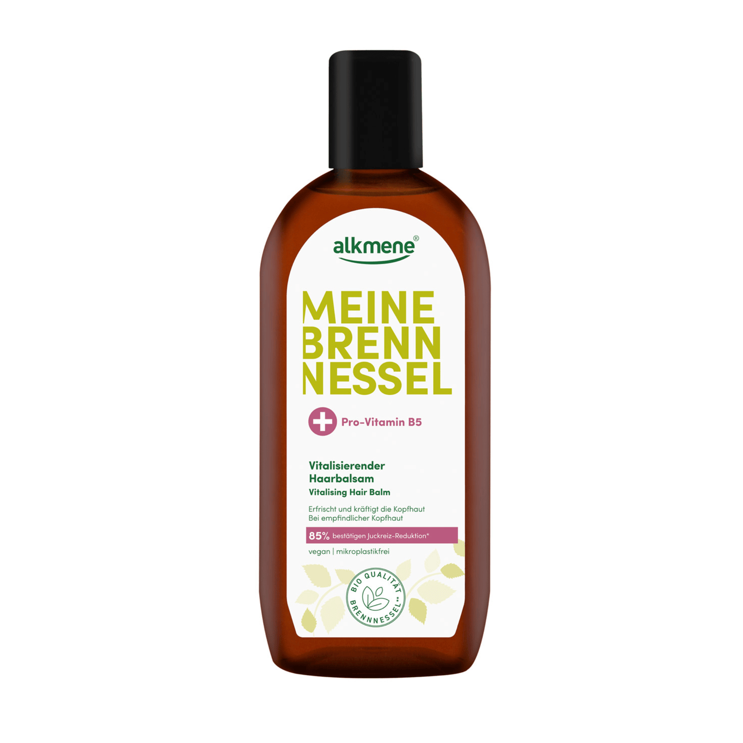 Primary Image of Nettle Vitalizing Hair Balsam, brown bottle with white label