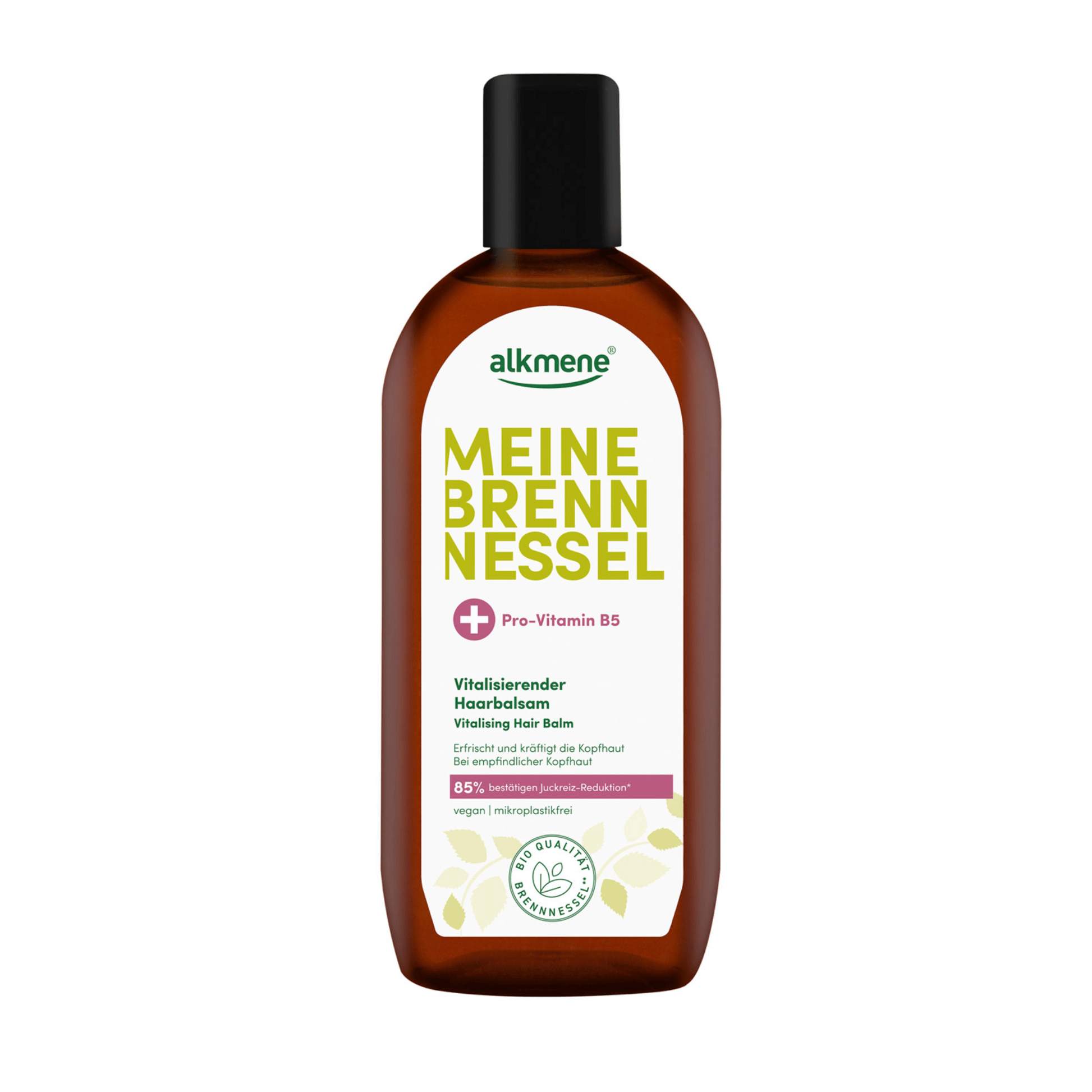 Primary Image of Nettle Vitalizing Hair Balsam, brown bottle with white label