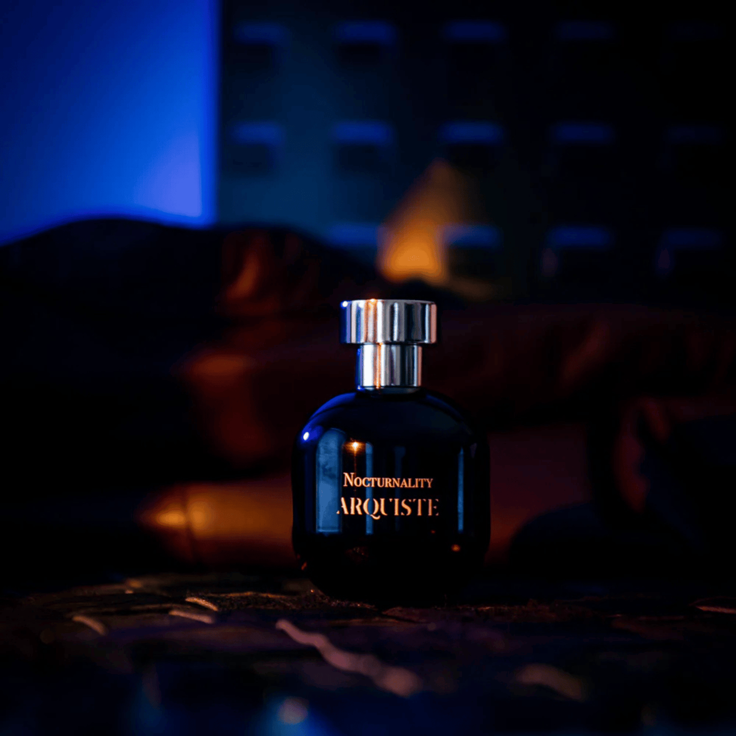 Alternate Image of Nocturnality EDP, black perfume bottle with gold cap