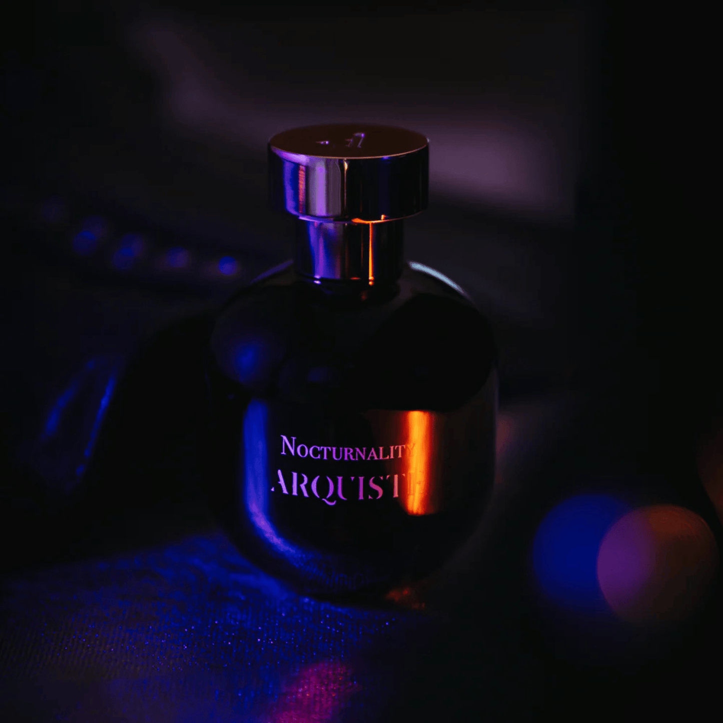 Alternate Image of Nocturnality EDP, black perfume bottle with gold cap