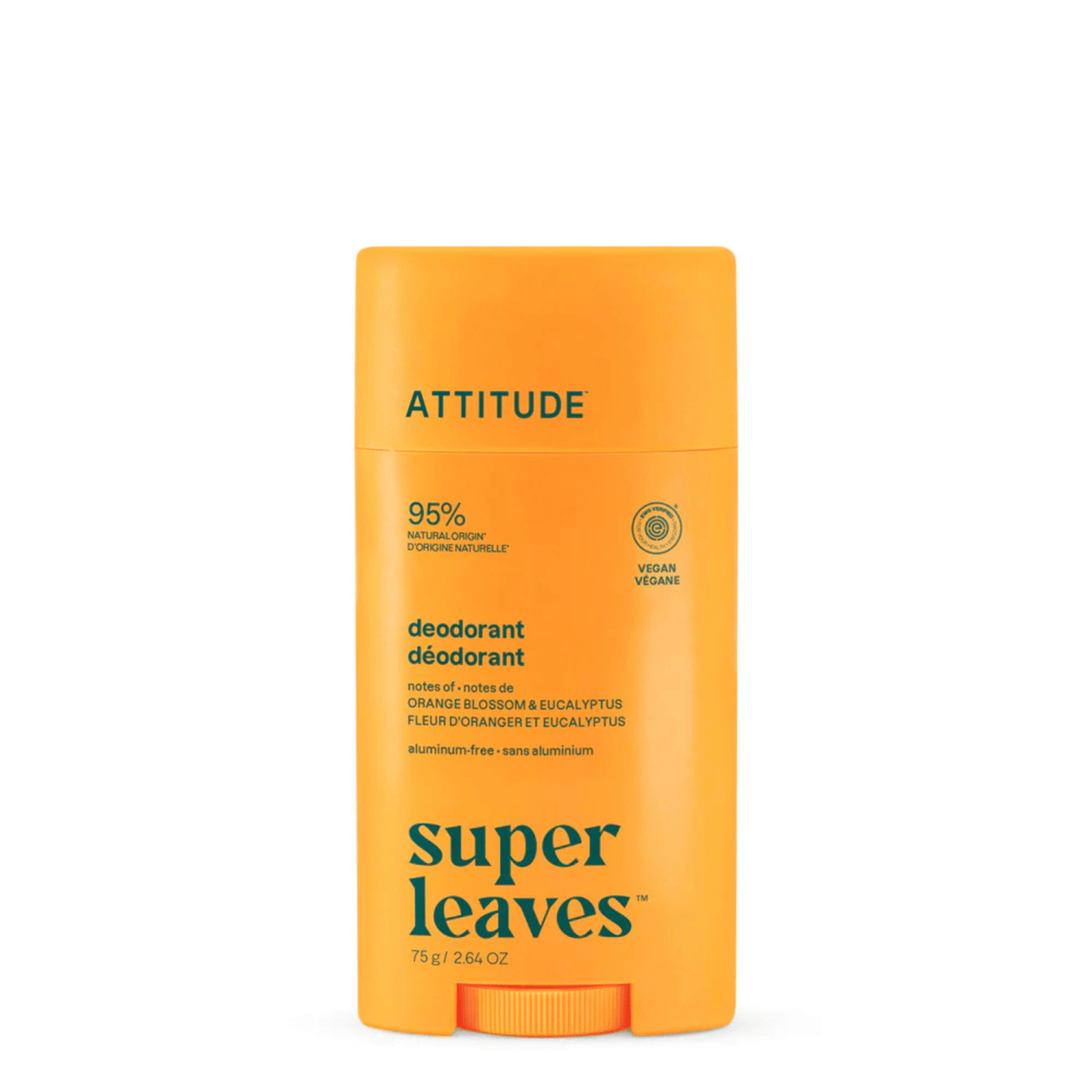 Primary Image of Orange Blossom & Eucalyptus Deodorant, orange deodorant stick 