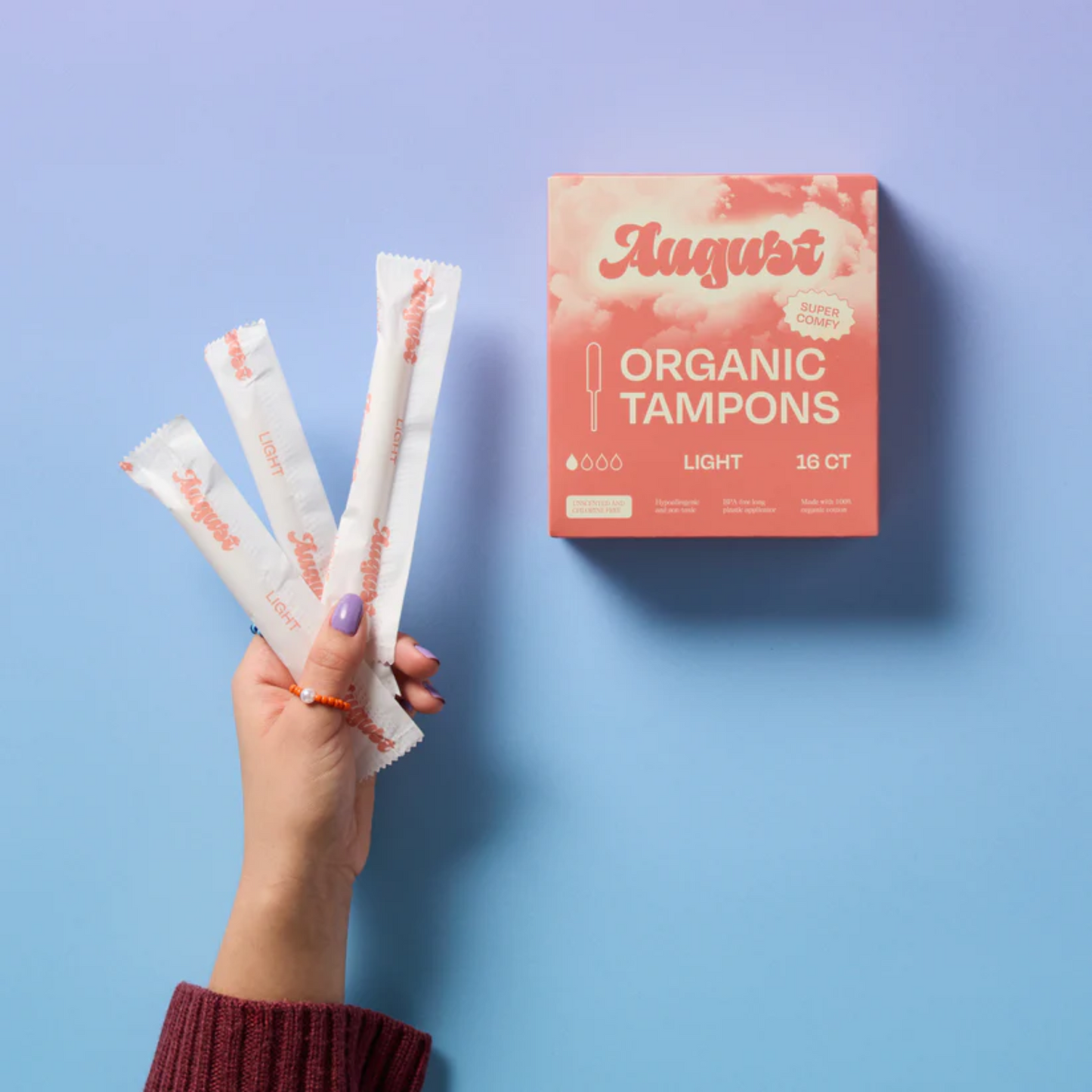 alternate image of august light tampons