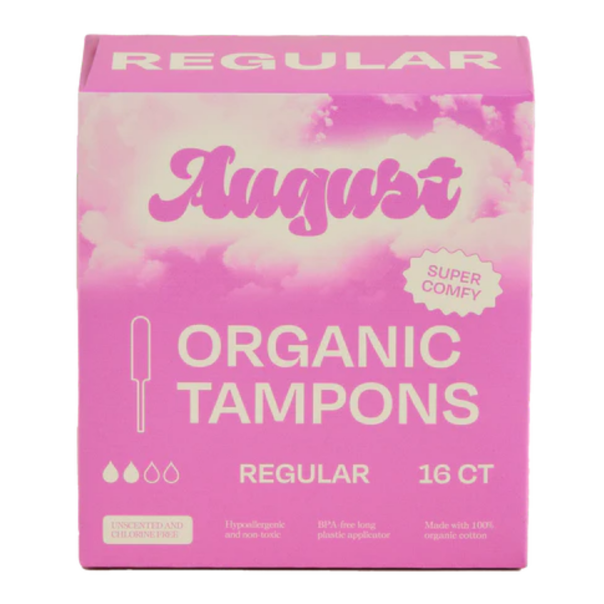 primary image of august regular tampons