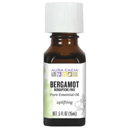 primary image of aura cacia bergamont essential oil