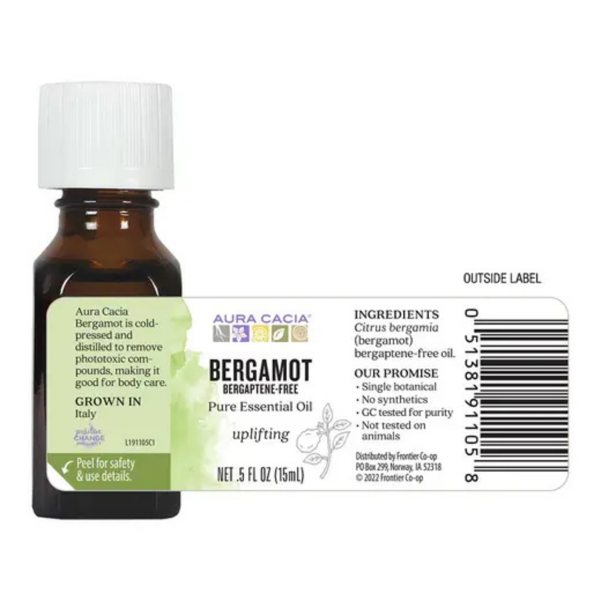 alternate image of aura cacia bergamont essential oil