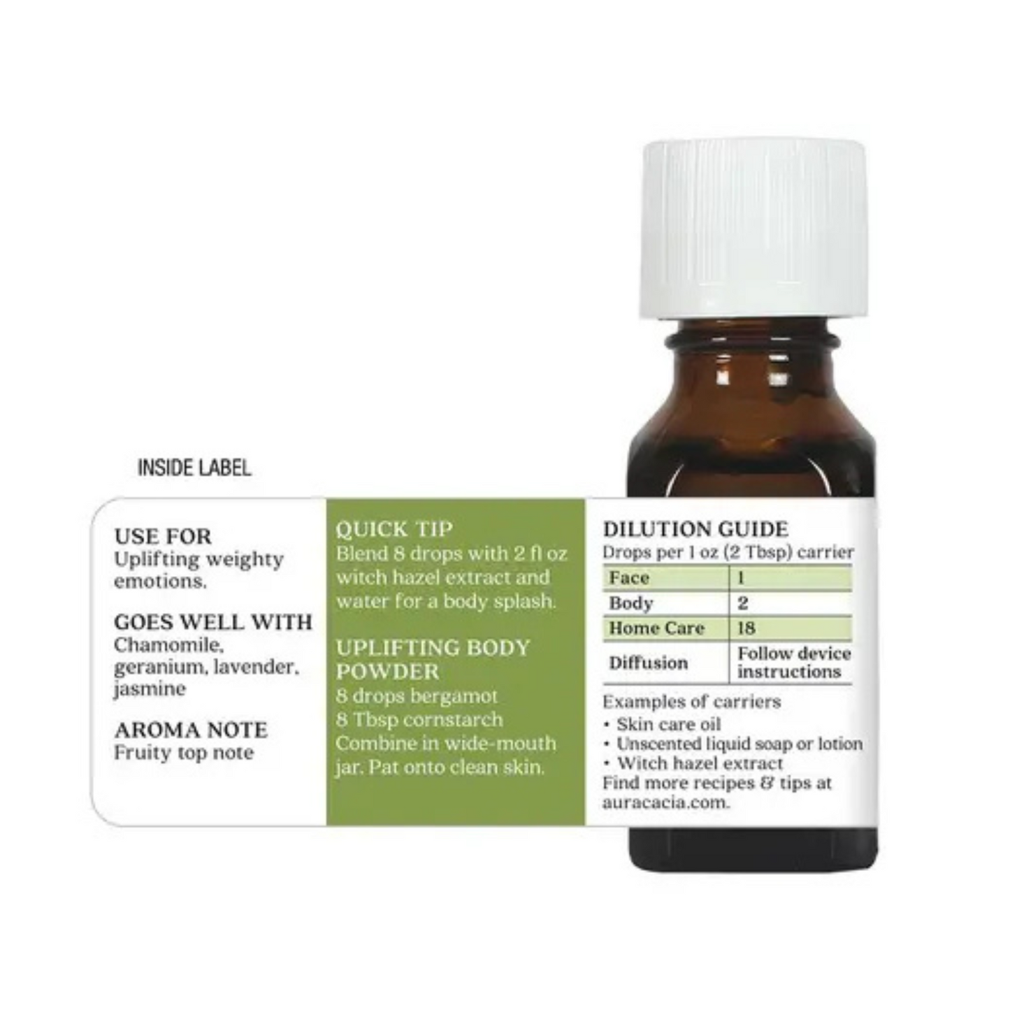 alternate image of aura cacia bergamont essential oil