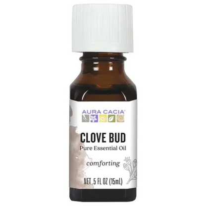 primary image of aura cacia clove bud essential oil