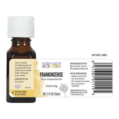 alternative image of aura cacia frankincense oil