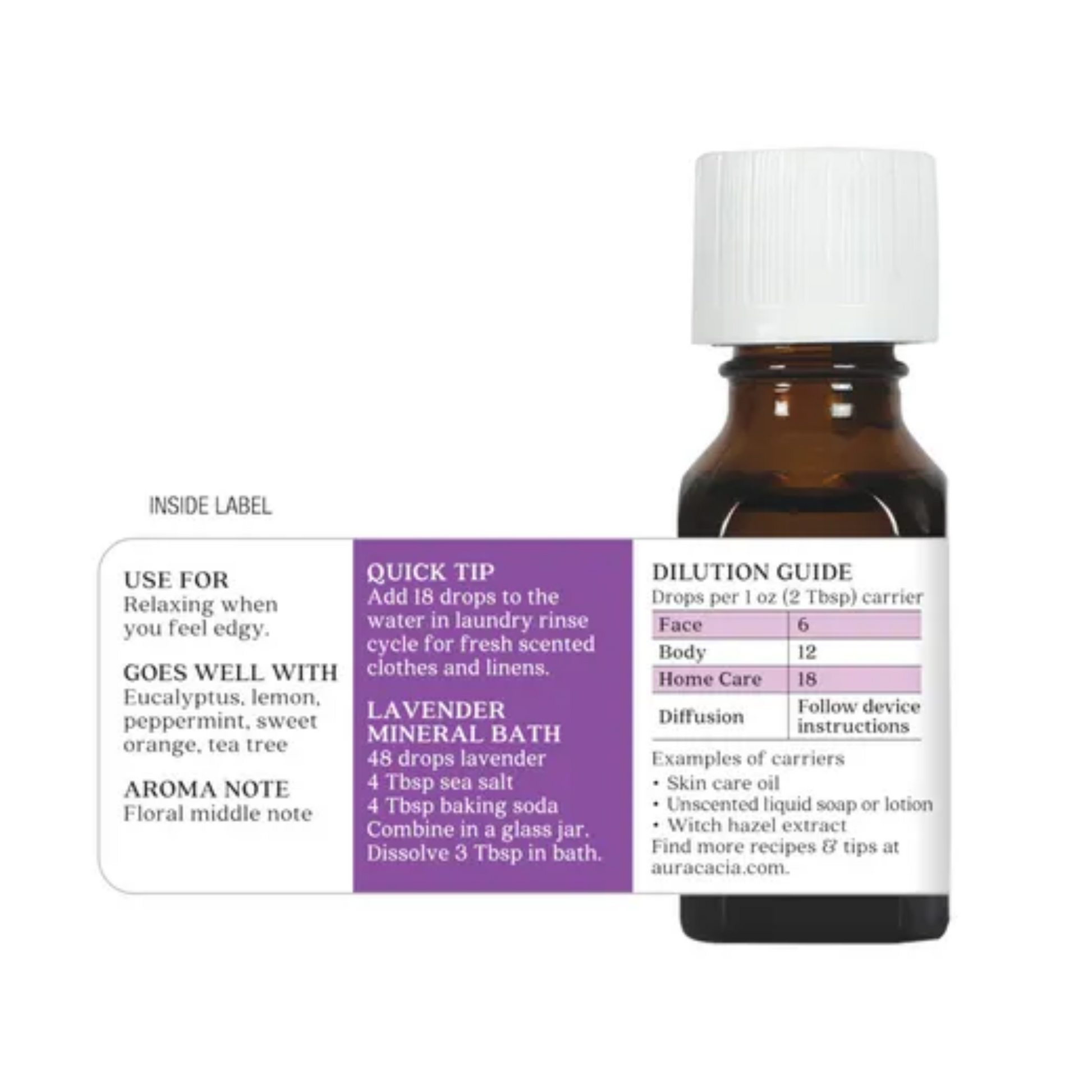 alternate image of aura cacia lavender oil