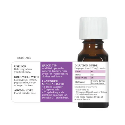 alternate image of aura cacia lavender oil