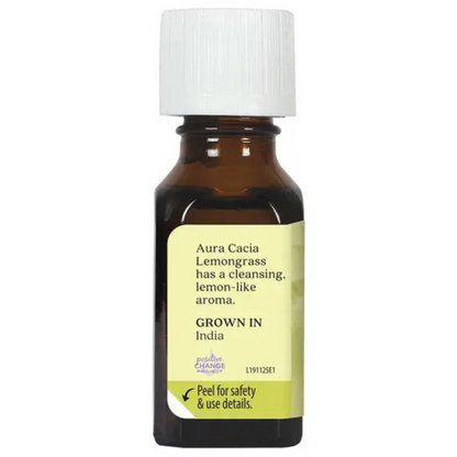 alternate image of aura cacia lemongrass essential oil