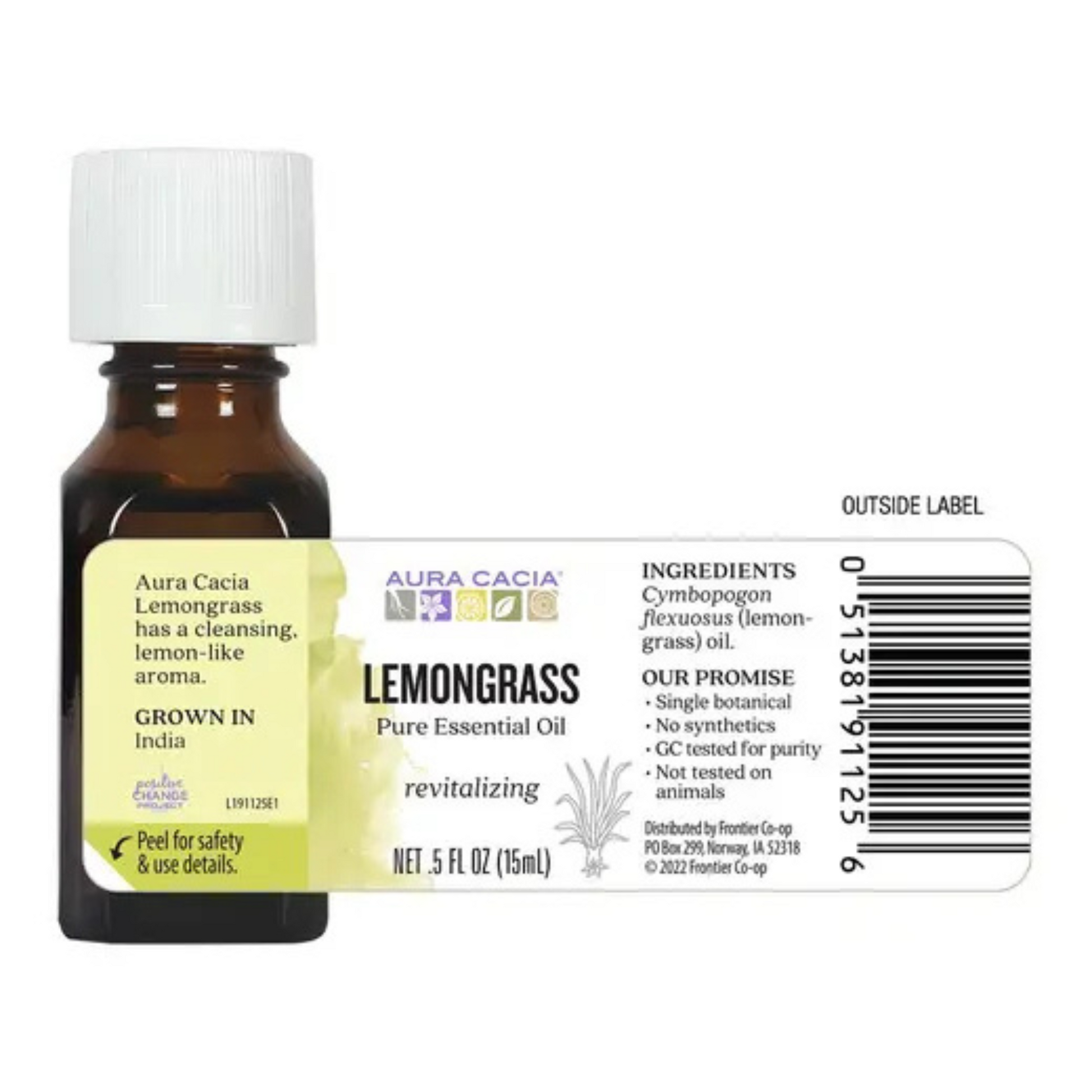alternate image of aura cacia lemongrass essential oil