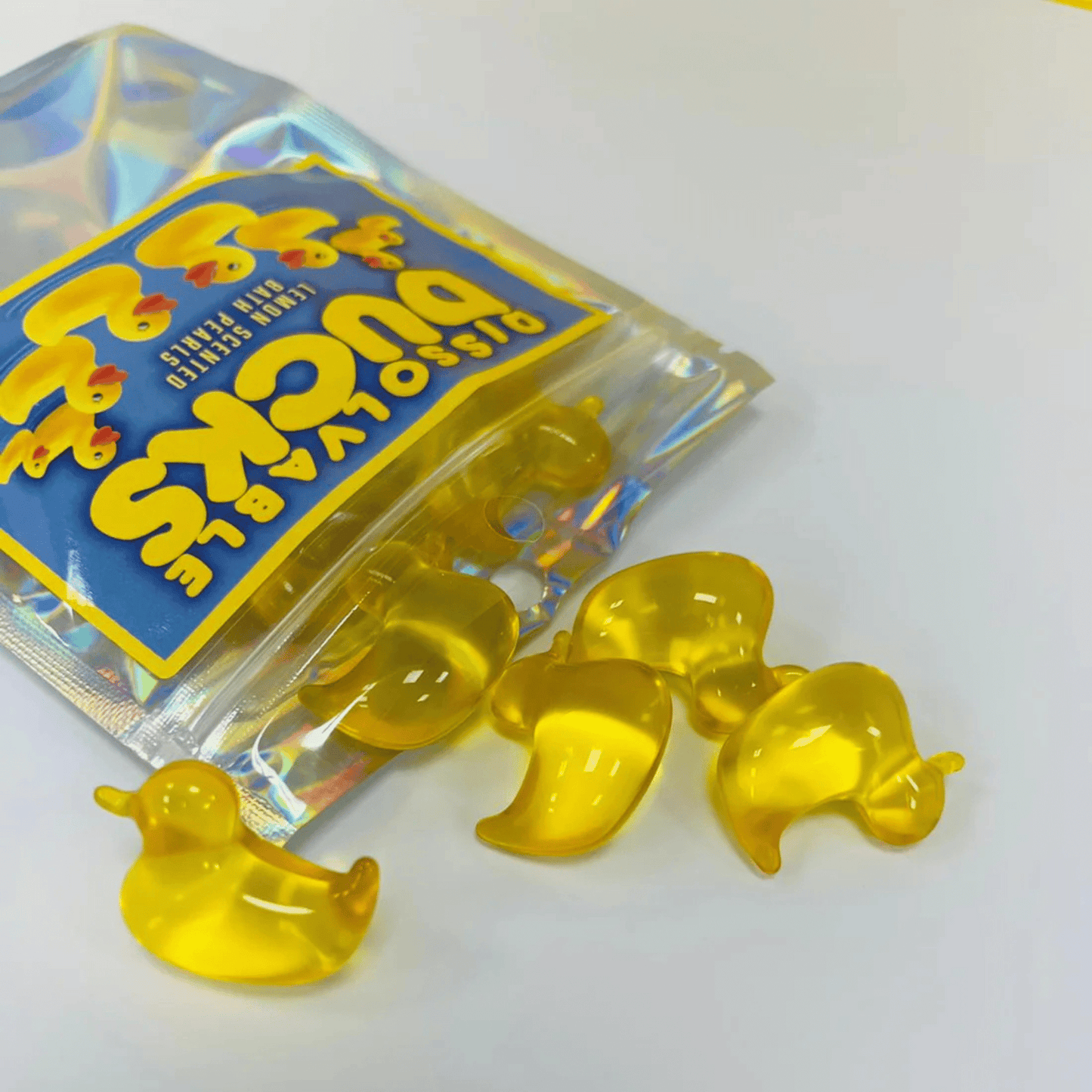 Alternate Image of Dissolvable Ducks Lemon Bath Pearls