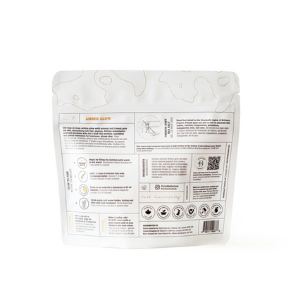 Secondary Image for bathorium amber glow mineral clay bath soak back