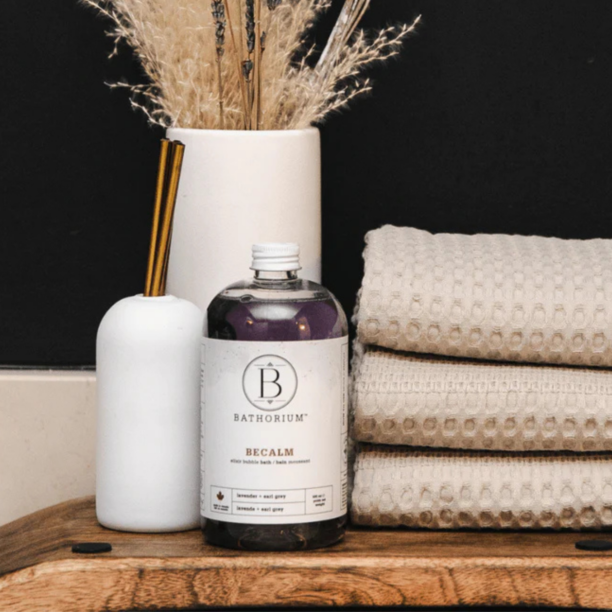 Alternative Lifestyle Image of Bathorium BeCalm Elixir Bubble Bath