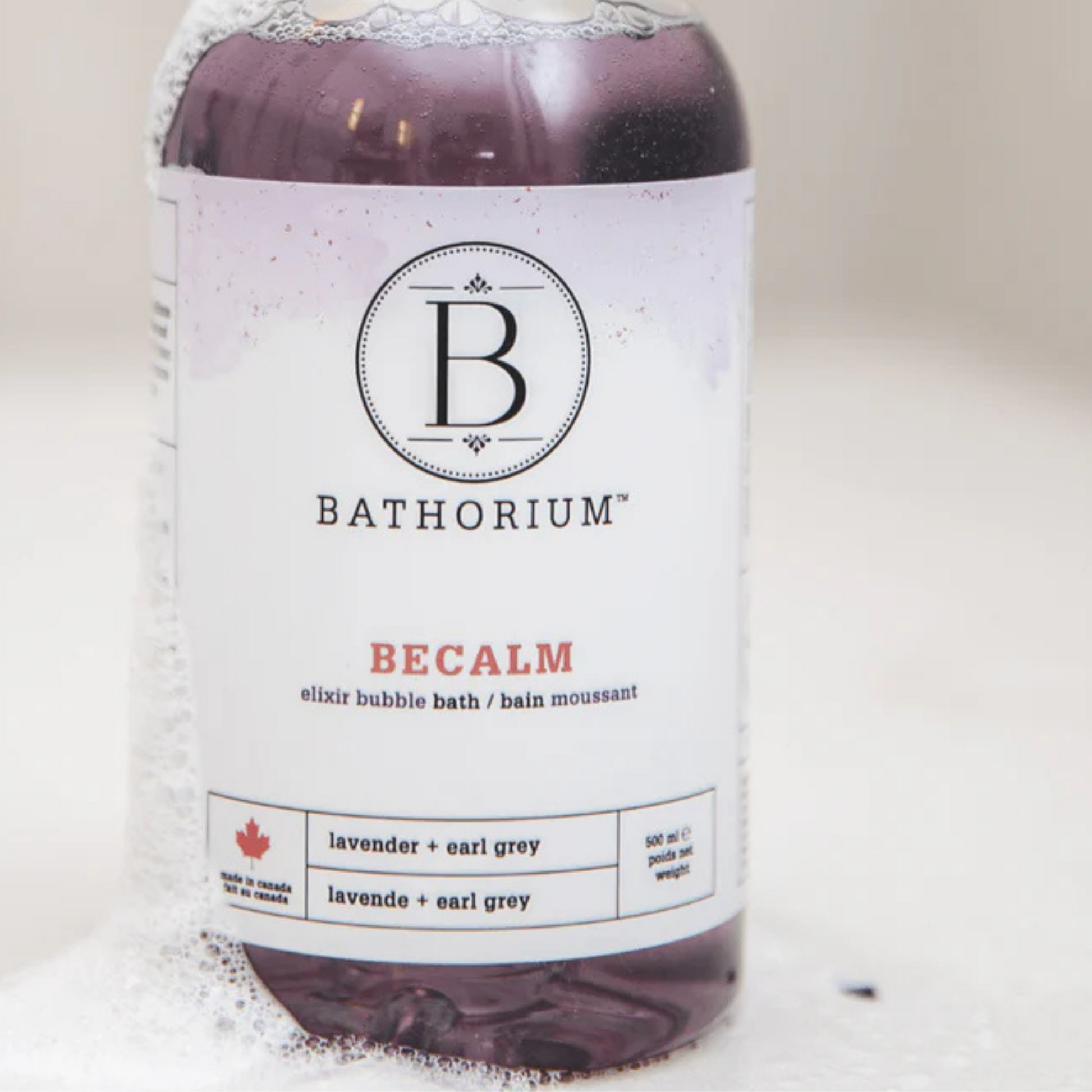 Alternative Lifestyle Image of Bathorium BeCalm Elixir Bubble Bath