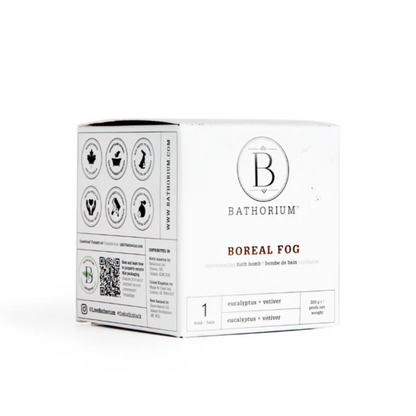 Alternative Packaging Image of Bathorium Boreal Fog Bath Bomb