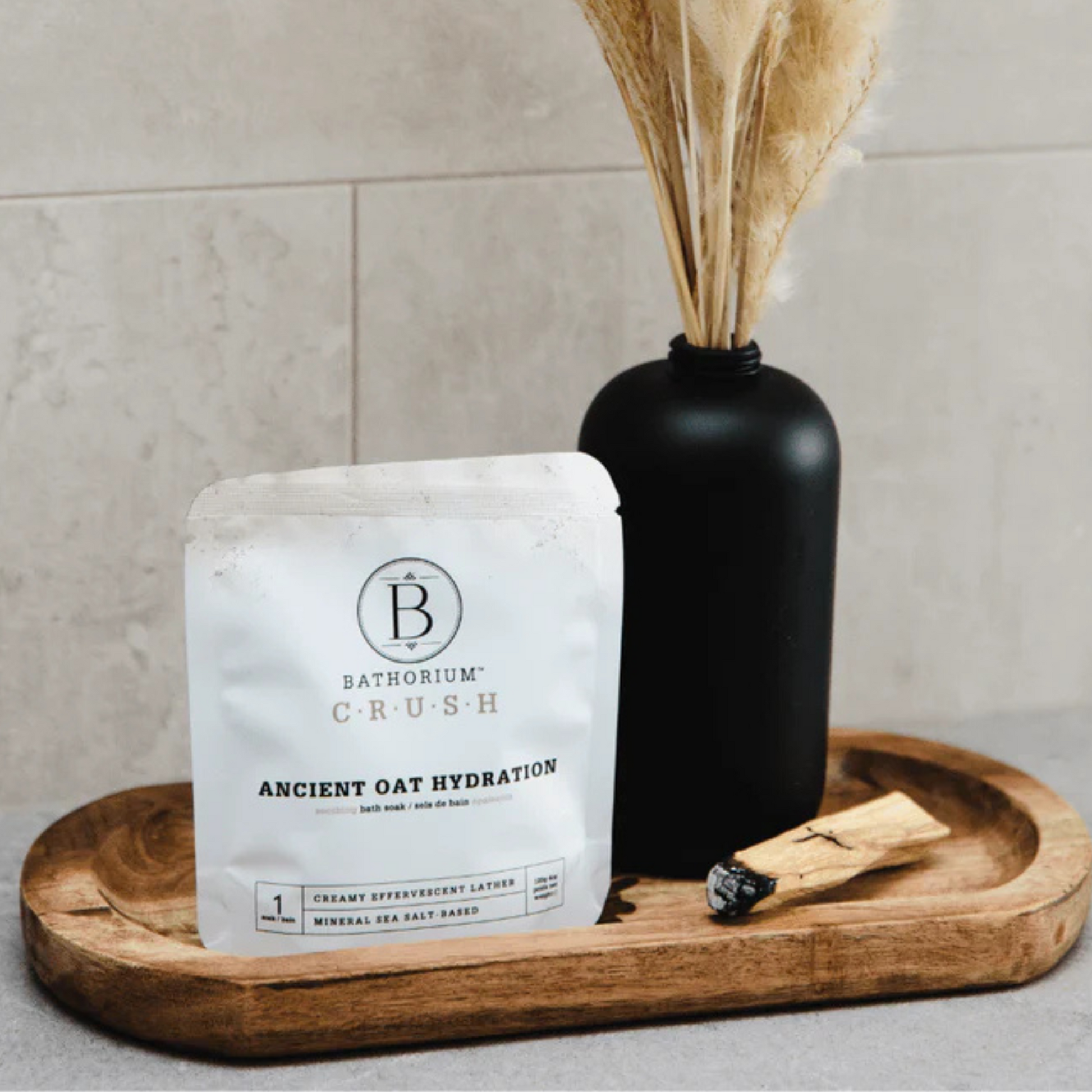 Alternative Lifestyle Image of Bathorium Crush Ancient Oat Hydration Bath Soak