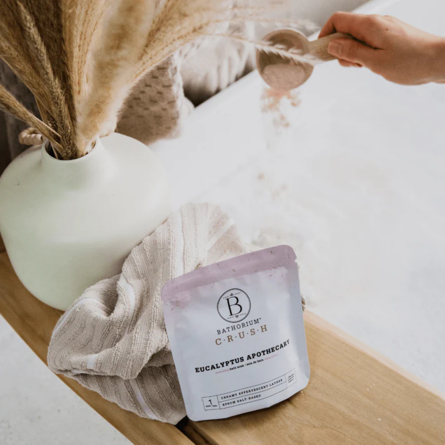 Alternative Lifestyle Image of Bathrorium Crush Eucalyptus Apothecary Bath Soak Sml 