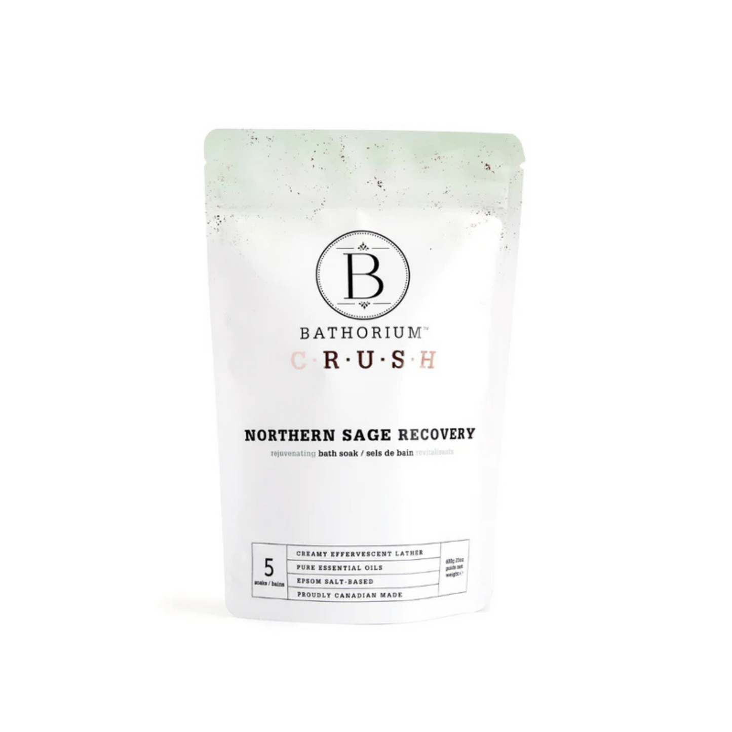 Image of Bathorium Crush Northern Sage Recovery Bath Soak Lg