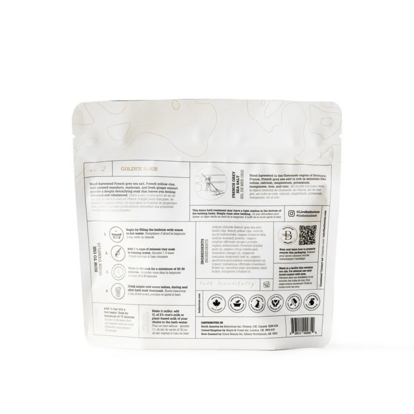 Alternative Image of Bathorium Golden Hour Clay Bath Soak 