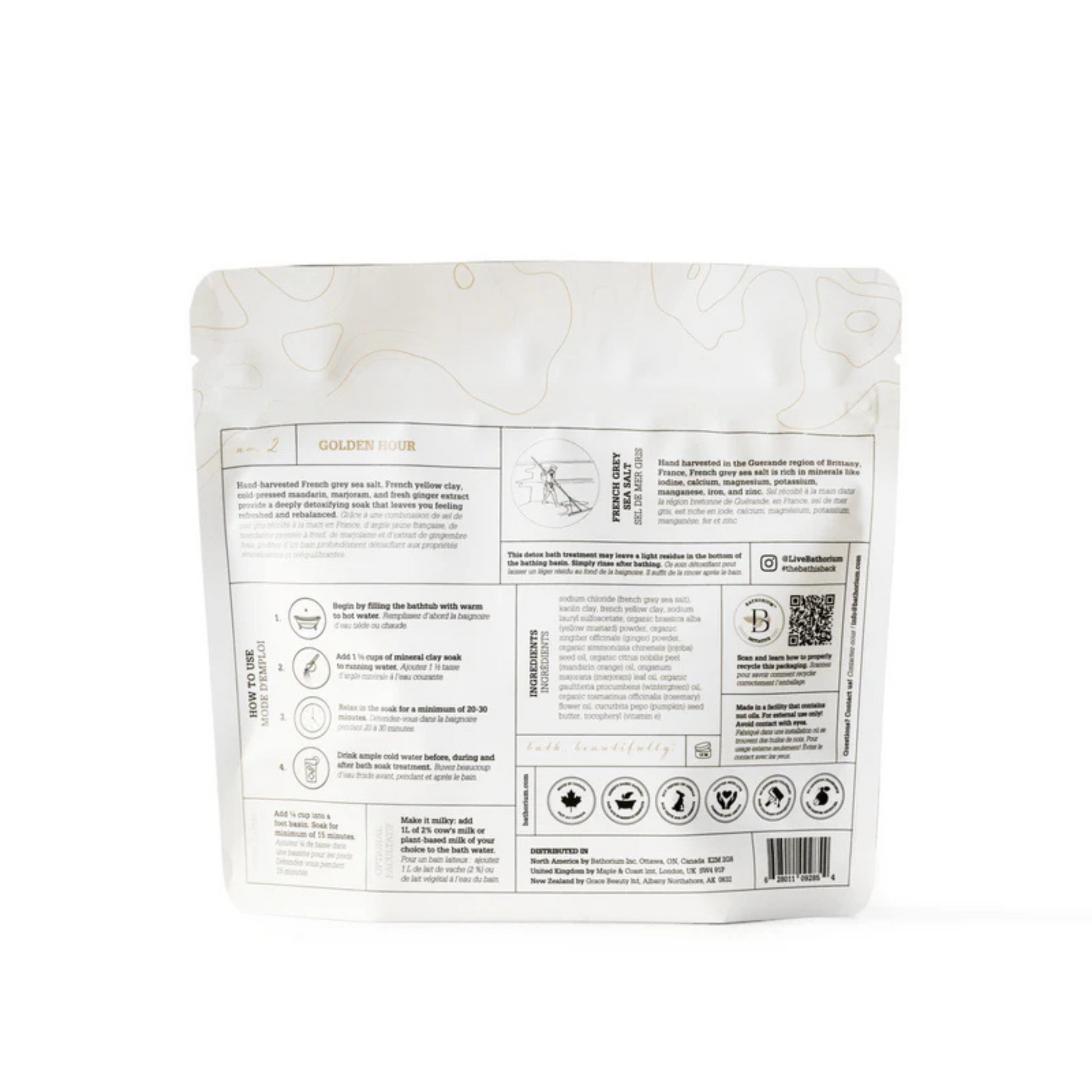 Alternative Image of Bathorium Golden Hour Clay Bath Soak 