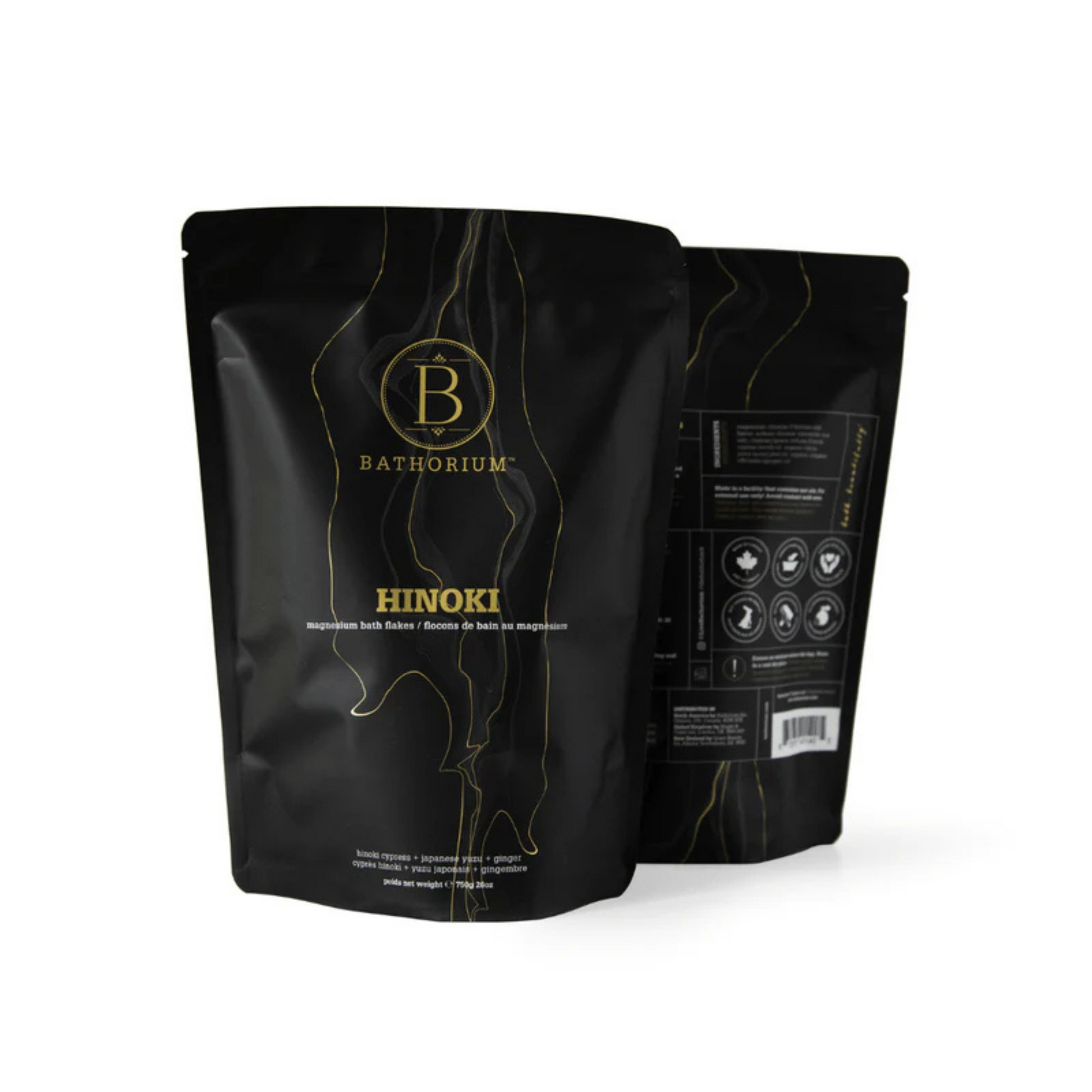 Altenrative Image of Bathorium Hinoki Magnesioum Bath Flakes sml 