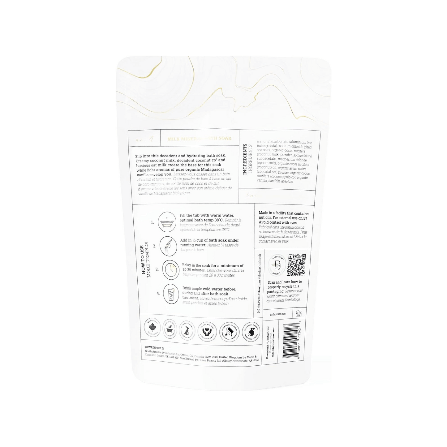 Alternate Image of Bathorium Milk Mineral Bath Soak
