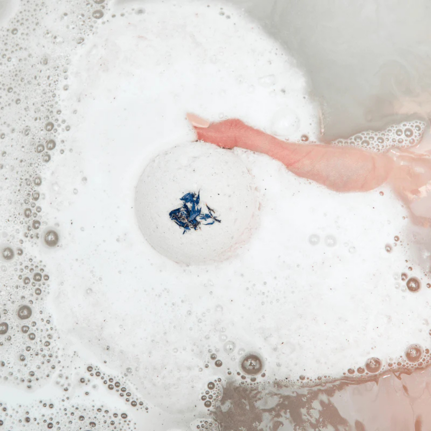 Lifestyle Image of Bathorium Snooze Bomb Bath Bomb 