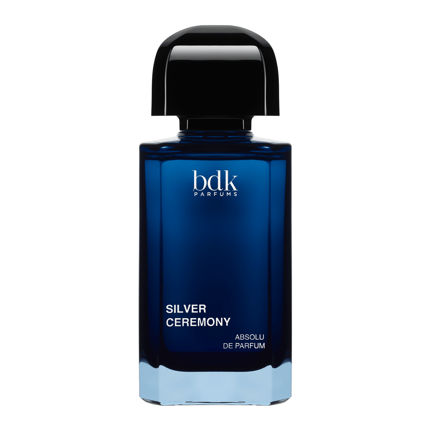Primary Image of Silver Ceremony ADP, blue square perfume bottle