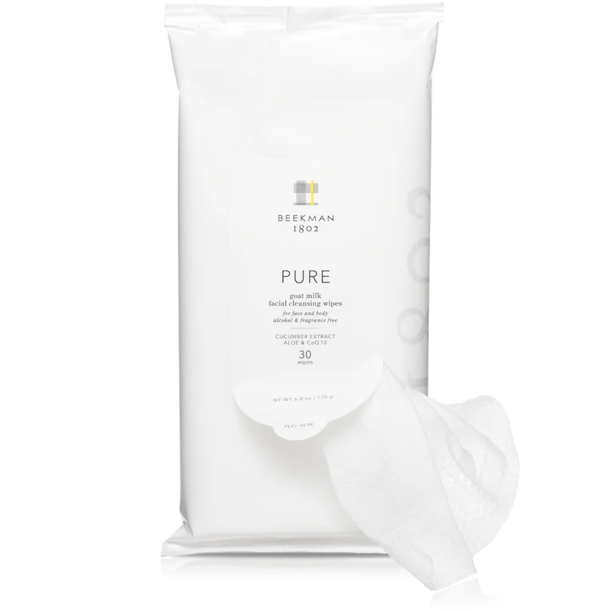alternate image of beekman 1802 makeup cleansing wipes