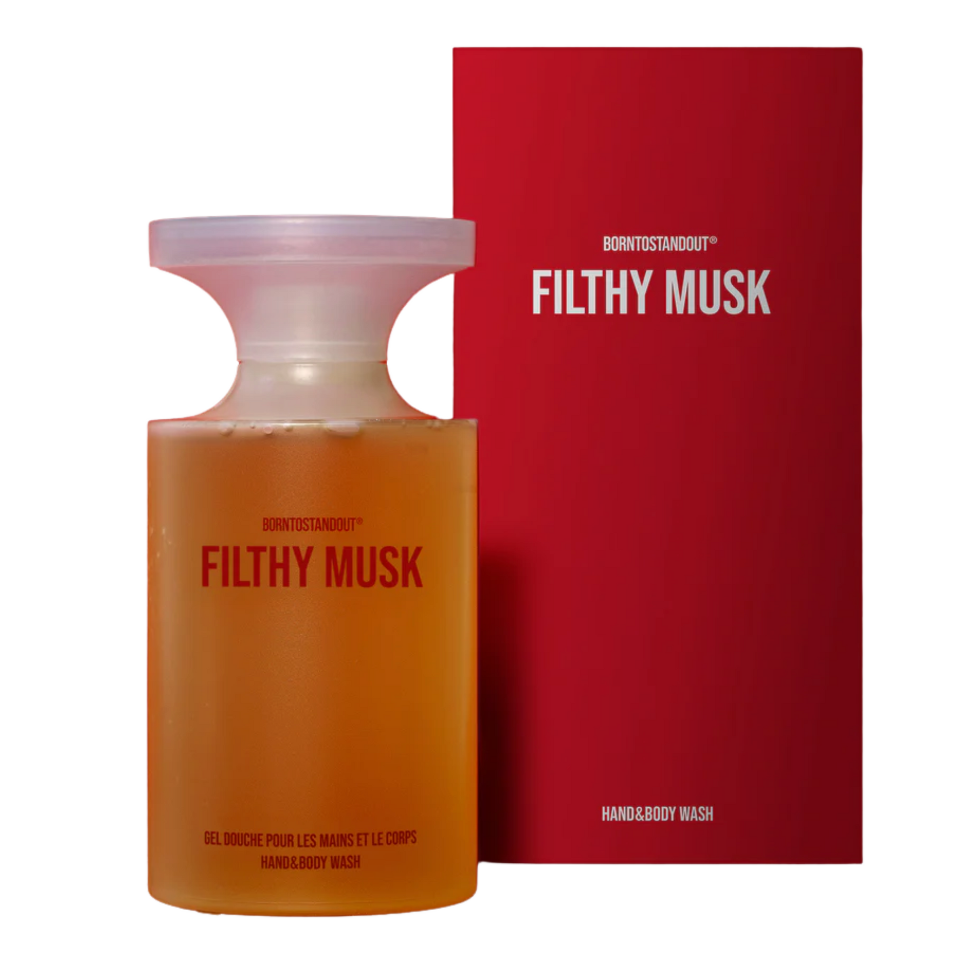 Primary Image of BORNTOSTANDOUT filthy musk hand and body wash
