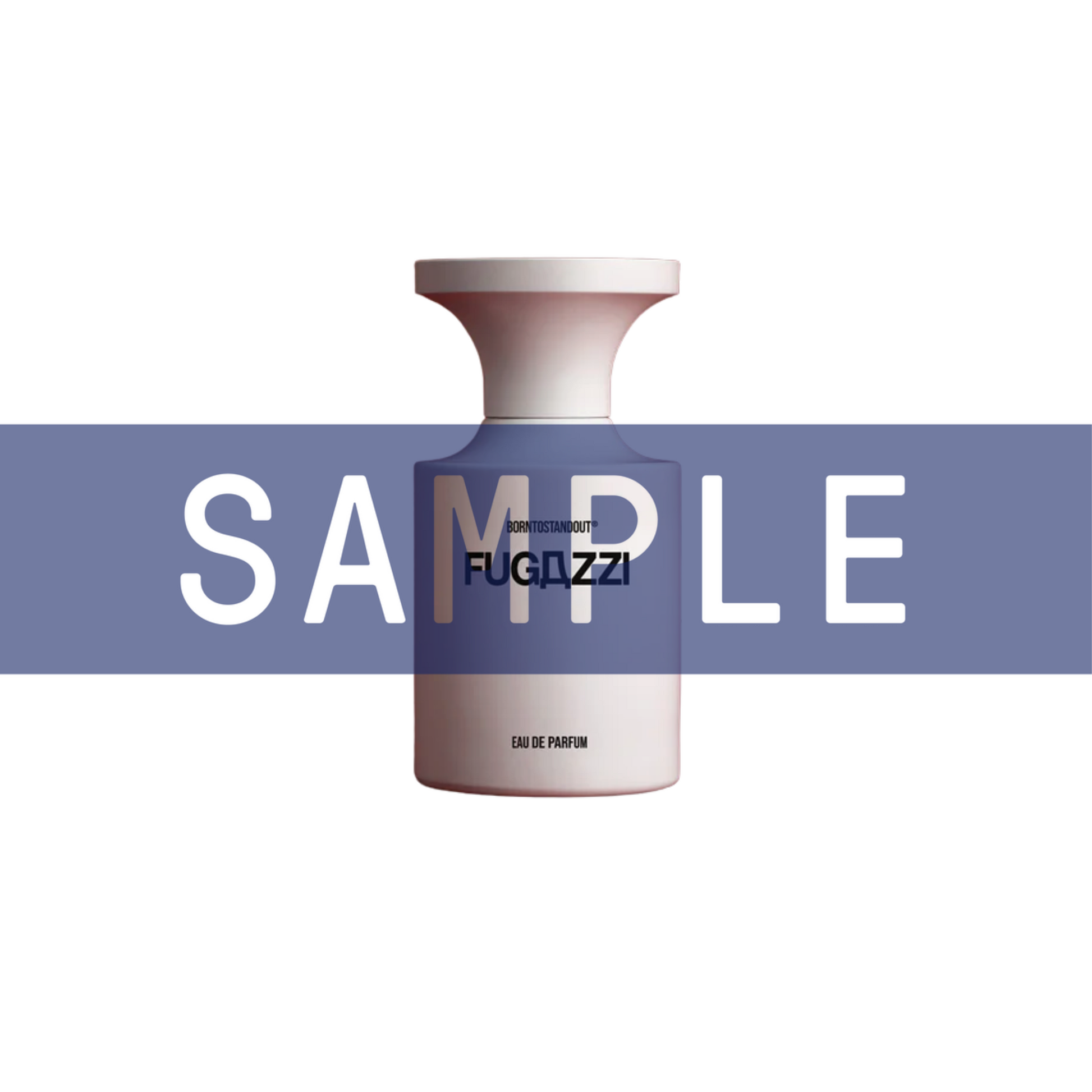 Primary image of BORNTOSTANDOUT Fugazzi sample edp