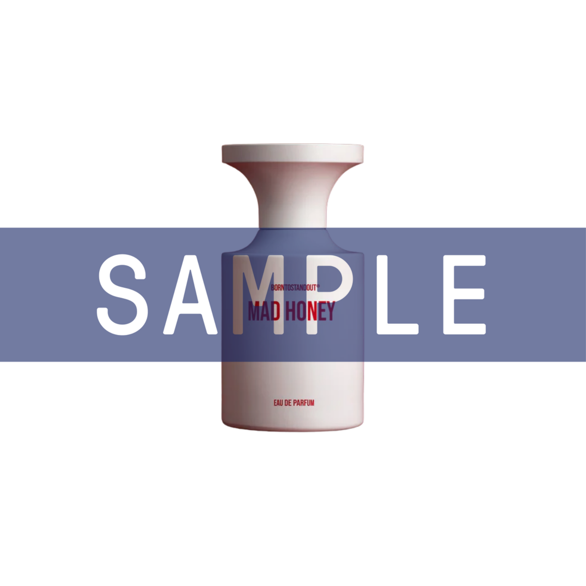 Primary image of BORNTOSTANDOUT mad honey sample edp 