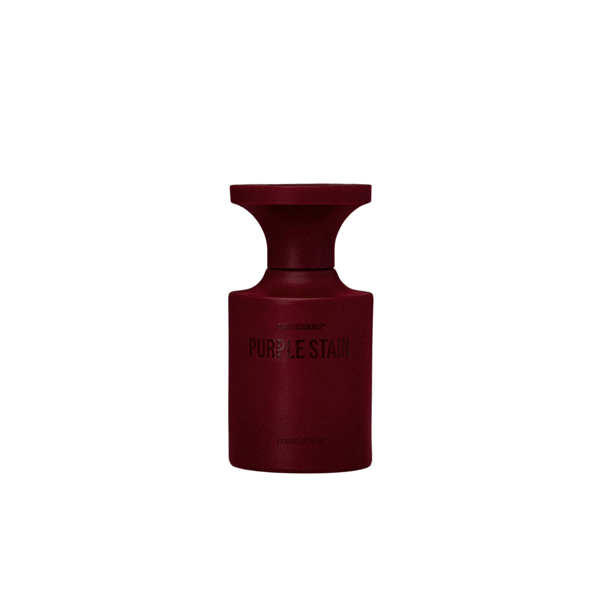 Primary Image of Purple Stain Extrait Extreme, dark red perfume bottle
